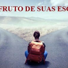 Vídeo motivacional – Você é fruto de suas escolhas!